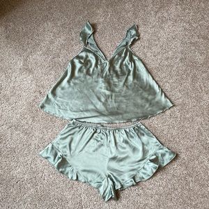 Victoria’s Secret Satin Pajama Set
